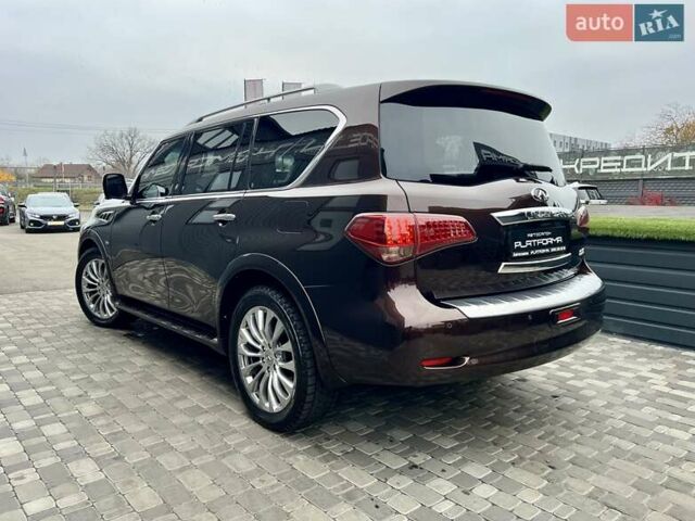 Коричневый Инфинити QX80, объемом двигателя 5.55 л и пробегом 159 тыс. км за 28900 $, фото 106 на Automoto.ua