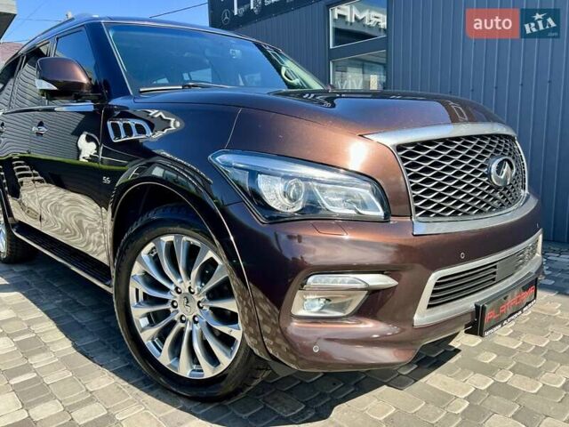 Коричневый Инфинити QX80, объемом двигателя 5.55 л и пробегом 155 тыс. км за 28900 $, фото 84 на Automoto.ua