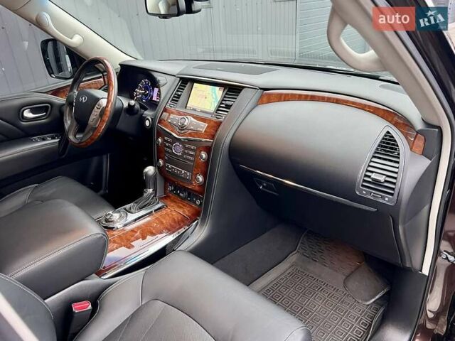 Коричневый Инфинити QX80, объемом двигателя 5.55 л и пробегом 159 тыс. км за 28900 $, фото 70 на Automoto.ua