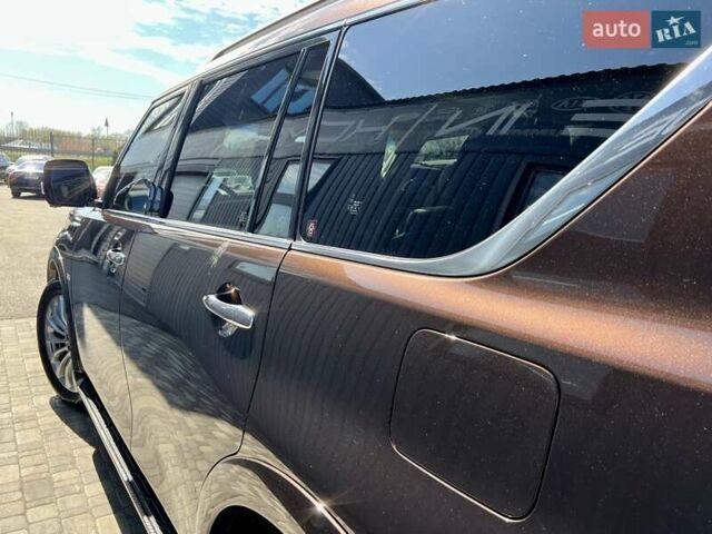 Коричневый Инфинити QX80, объемом двигателя 5.55 л и пробегом 155 тыс. км за 28900 $, фото 79 на Automoto.ua