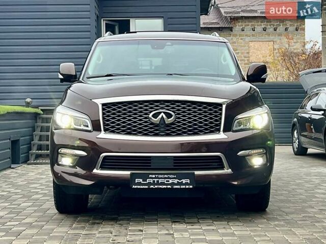 Коричневый Инфинити QX80, объемом двигателя 5.55 л и пробегом 159 тыс. км за 28900 $, фото 2 на Automoto.ua