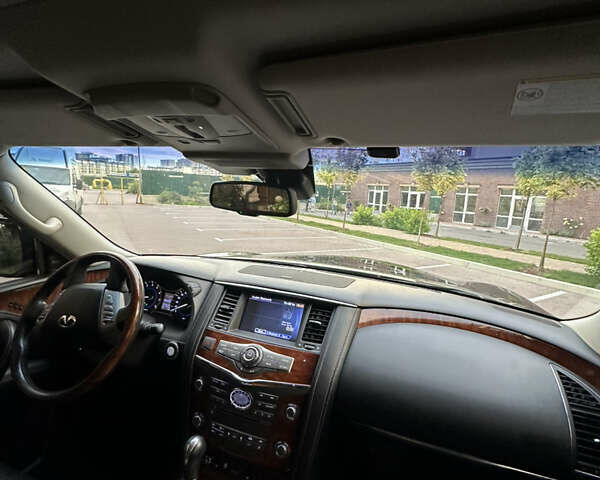 Коричневый Инфинити QX80, объемом двигателя 5.55 л и пробегом 157 тыс. км за 31000 $, фото 17 на Automoto.ua