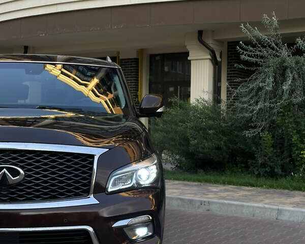 Коричневый Инфинити QX80, объемом двигателя 5.55 л и пробегом 157 тыс. км за 31000 $, фото 9 на Automoto.ua