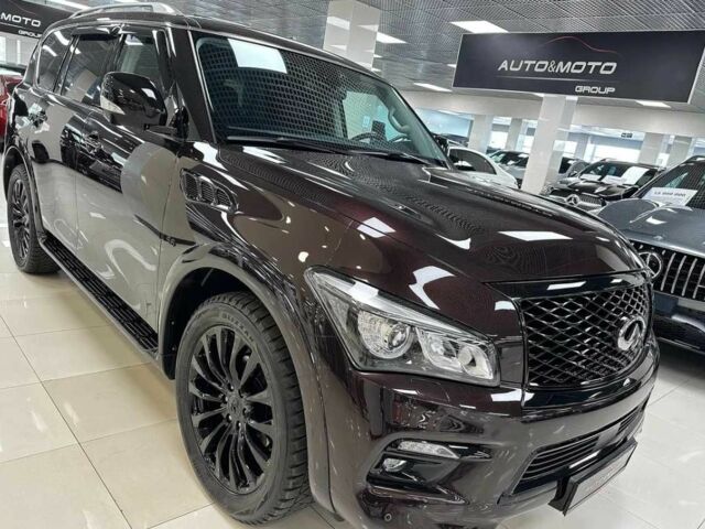 Коричневый Инфинити QX80, объемом двигателя 5.6 л и пробегом 198 тыс. км за 26700 $, фото 1 на Automoto.ua