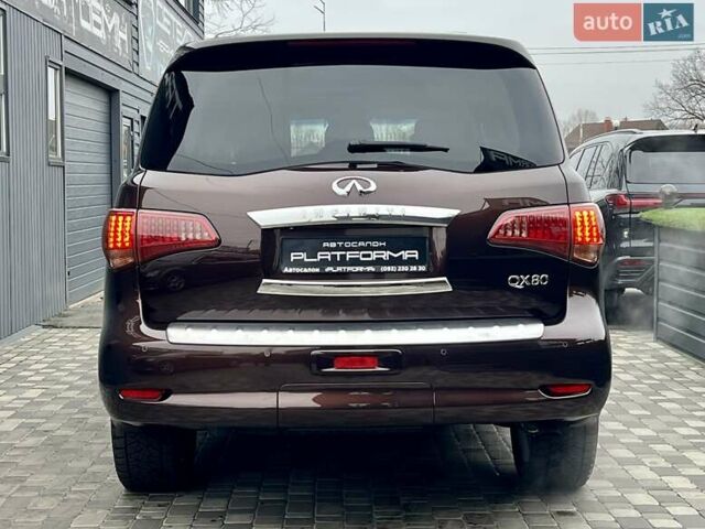 Коричневый Инфинити QX80, объемом двигателя 5.55 л и пробегом 159 тыс. км за 28900 $, фото 8 на Automoto.ua