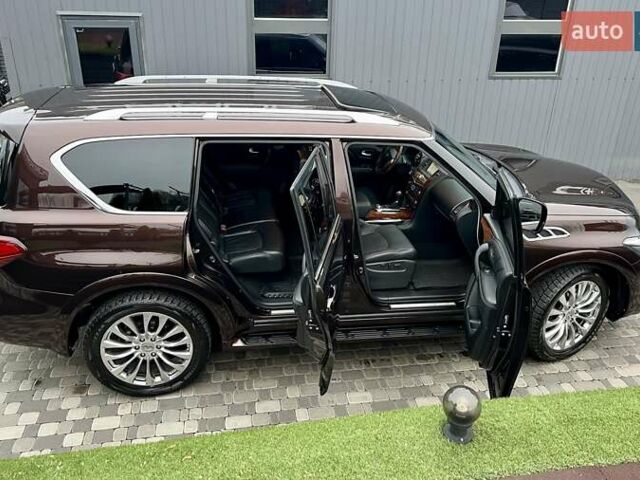 Коричневый Инфинити QX80, объемом двигателя 5.55 л и пробегом 159 тыс. км за 28900 $, фото 95 на Automoto.ua