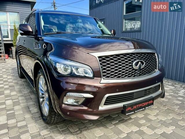 Коричневый Инфинити QX80, объемом двигателя 5.55 л и пробегом 155 тыс. км за 28900 $, фото 11 на Automoto.ua