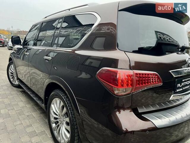Коричневый Инфинити QX80, объемом двигателя 5.55 л и пробегом 159 тыс. км за 28900 $, фото 85 на Automoto.ua