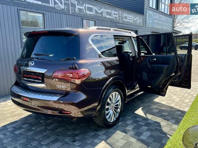 Коричневый Инфинити QX80, объемом двигателя 5.55 л и пробегом 155 тыс. км за 28900 $, фото 92 на Automoto.ua