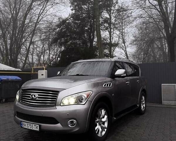 Серый Инфинити QX80, объемом двигателя 5.55 л и пробегом 183 тыс. км за 20500 $, фото 3 на Automoto.ua