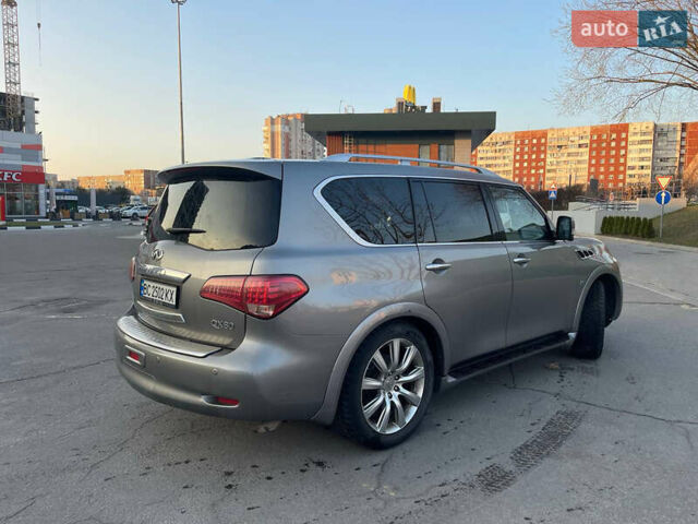 Сірий Інфініті QX80, об'ємом двигуна 5.6 л та пробігом 230 тис. км за 17999 $, фото 6 на Automoto.ua