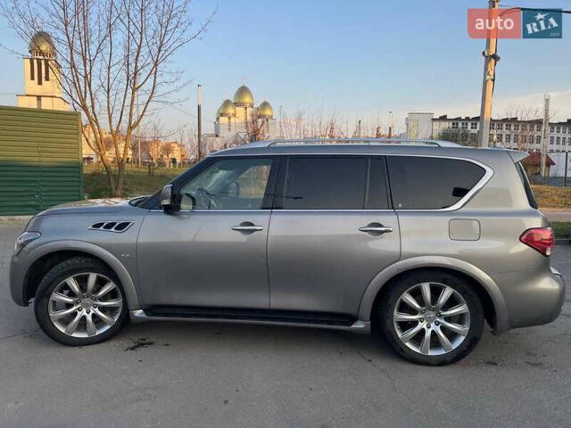Сірий Інфініті QX80, об'ємом двигуна 5.6 л та пробігом 230 тис. км за 17999 $, фото 4 на Automoto.ua