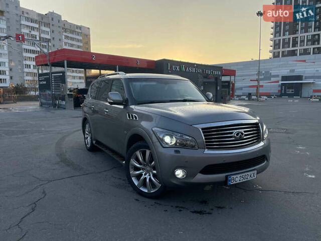 Сірий Інфініті QX80, об'ємом двигуна 5.6 л та пробігом 230 тис. км за 17999 $, фото 7 на Automoto.ua