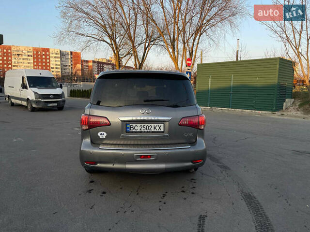 Сірий Інфініті QX80, об'ємом двигуна 5.6 л та пробігом 230 тис. км за 17999 $, фото 3 на Automoto.ua