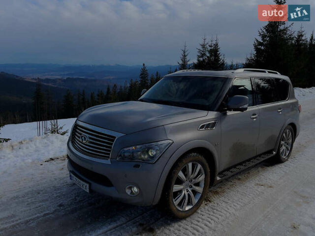 Сірий Інфініті QX80, об'ємом двигуна 5.6 л та пробігом 230 тис. км за 17999 $, фото 10 на Automoto.ua