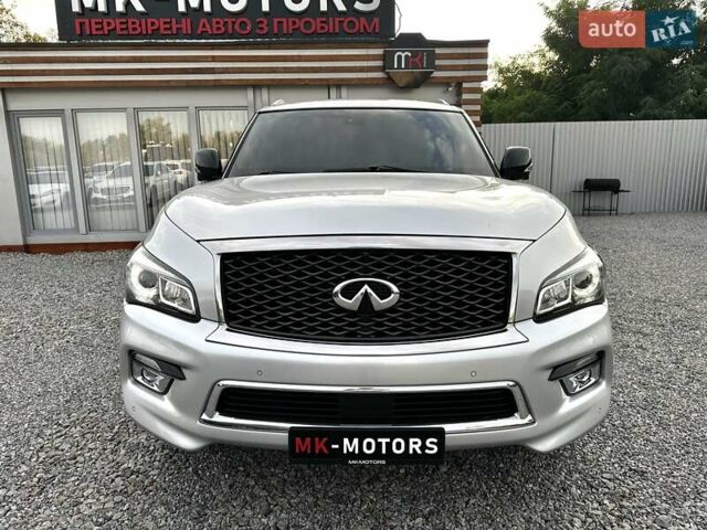 Серый Инфинити QX80, объемом двигателя 5.55 л и пробегом 141 тыс. км за 23900 $, фото 9 на Automoto.ua