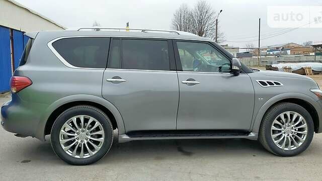 Сірий Інфініті QX80, об'ємом двигуна 5.6 л та пробігом 207 тис. км за 26500 $, фото 6 на Automoto.ua