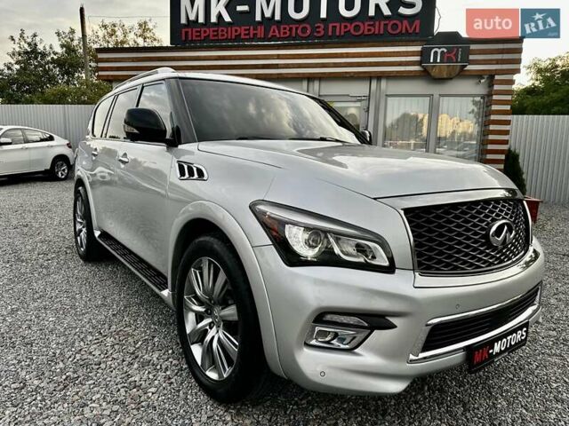 Серый Инфинити QX80, объемом двигателя 5.55 л и пробегом 141 тыс. км за 23900 $, фото 16 на Automoto.ua