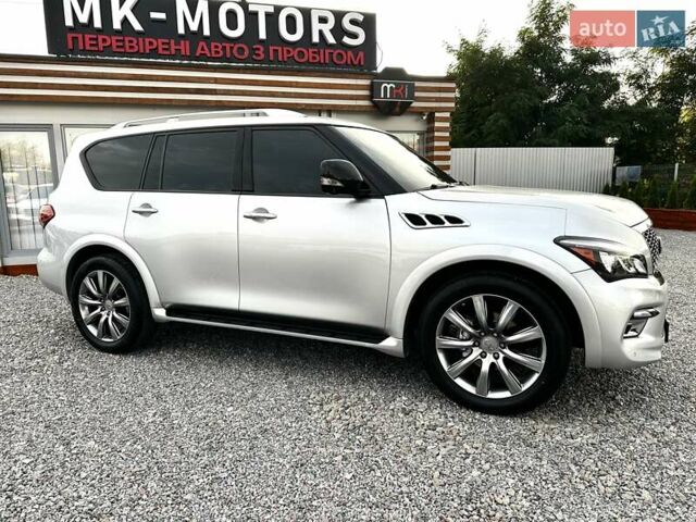 Серый Инфинити QX80, объемом двигателя 5.55 л и пробегом 141 тыс. км за 23900 $, фото 17 на Automoto.ua