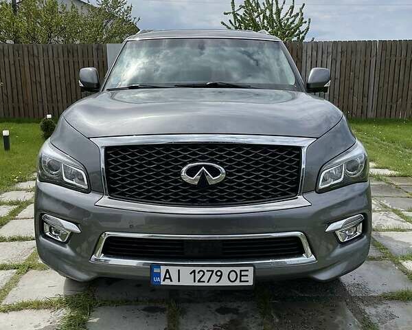 Сірий Інфініті QX80, об'ємом двигуна 5.6 л та пробігом 207 тис. км за 26500 $, фото 14 на Automoto.ua