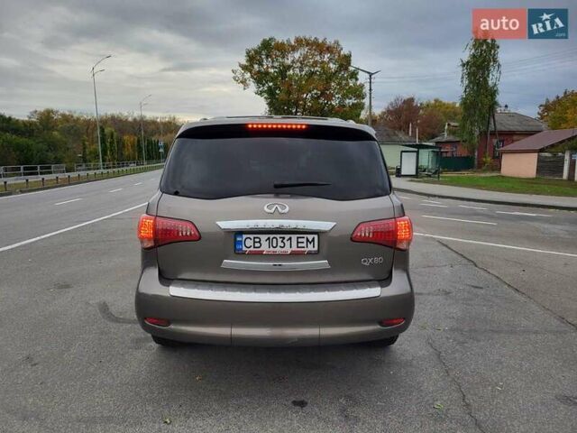 Серый Инфинити QX80, объемом двигателя 5.55 л и пробегом 112 тыс. км за 25500 $, фото 2 на Automoto.ua