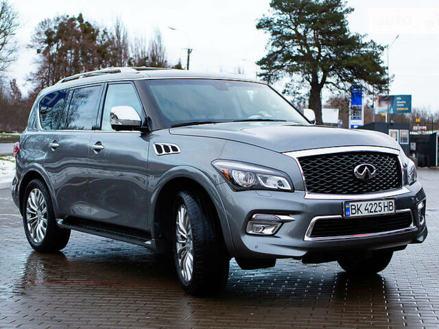 Серый Инфинити QX80, объемом двигателя 5.6 л и пробегом 62 тыс. км за 39999 $, фото 7 на Automoto.ua