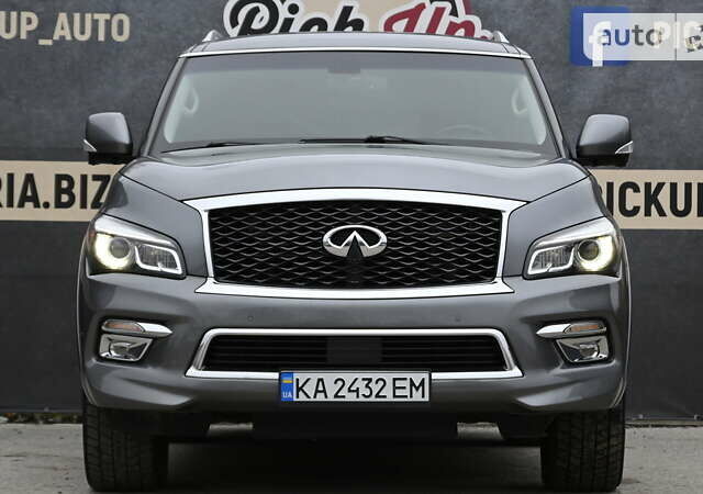 Сірий Інфініті QX80, об'ємом двигуна 5.55 л та пробігом 149 тис. км за 34000 $, фото 5 на Automoto.ua