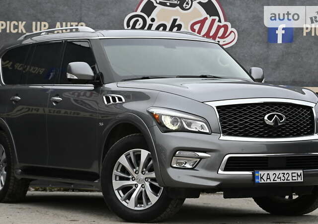 Сірий Інфініті QX80, об'ємом двигуна 5.55 л та пробігом 149 тис. км за 34000 $, фото 2 на Automoto.ua