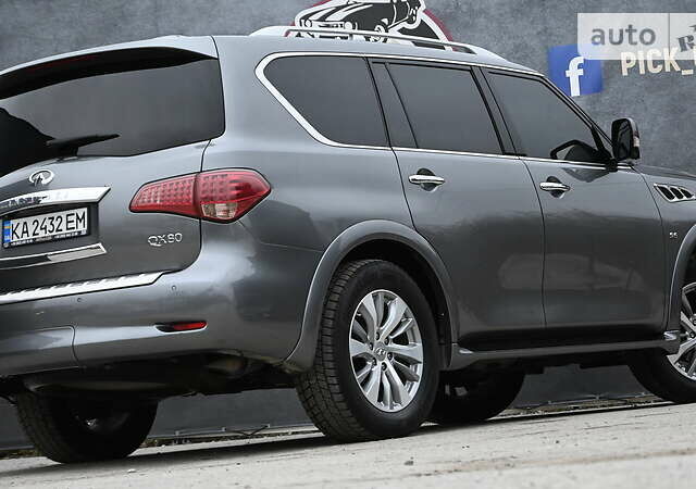 Сірий Інфініті QX80, об'ємом двигуна 5.6 л та пробігом 149 тис. км за 34000 $, фото 28 на Automoto.ua