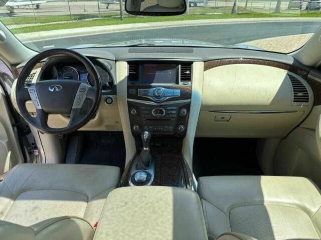 Серый Инфинити QX80, объемом двигателя 5.6 л и пробегом 72 тыс. км за 5900 $, фото 9 на Automoto.ua