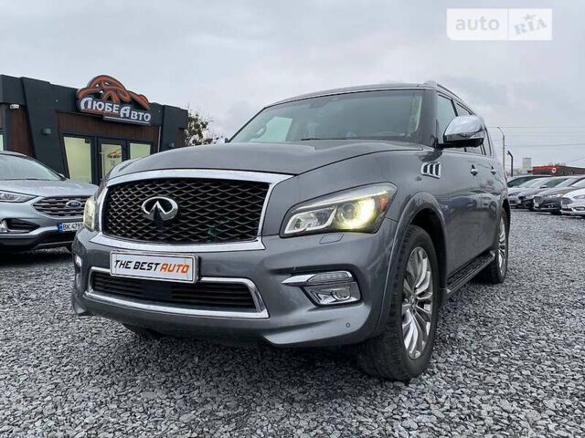 Сірий Інфініті QX80, об'ємом двигуна 5.6 л та пробігом 65 тис. км за 36999 $, фото 3 на Automoto.ua