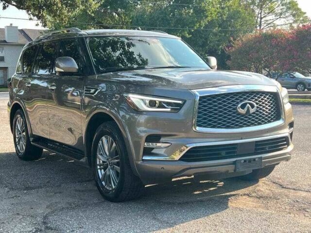 Серый Инфинити QX80, объемом двигателя 5.6 л и пробегом 67 тыс. км за 8000 $, фото 6 на Automoto.ua
