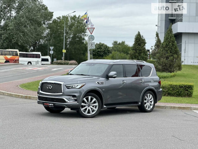 Сірий Інфініті QX80, об'ємом двигуна 5.6 л та пробігом 94 тис. км за 39900 $, фото 1 на Automoto.ua