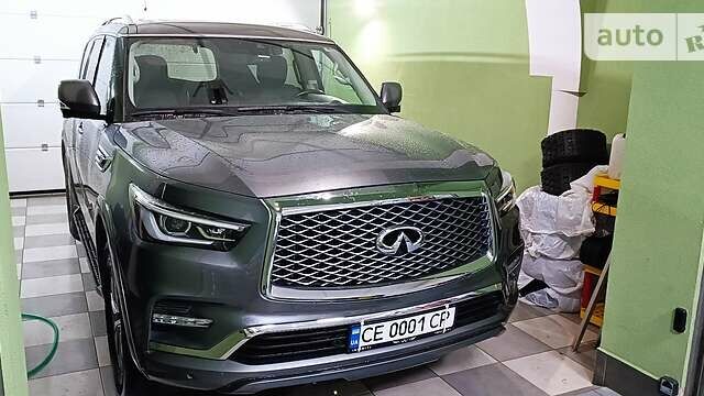 Сірий Інфініті QX80, об'ємом двигуна 5.6 л та пробігом 100 тис. км за 57950 $, фото 1 на Automoto.ua