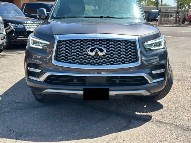 Серый Инфинити QX80, объемом двигателя 5.6 л и пробегом 50 тыс. км за 21000 $, фото 1 на Automoto.ua
