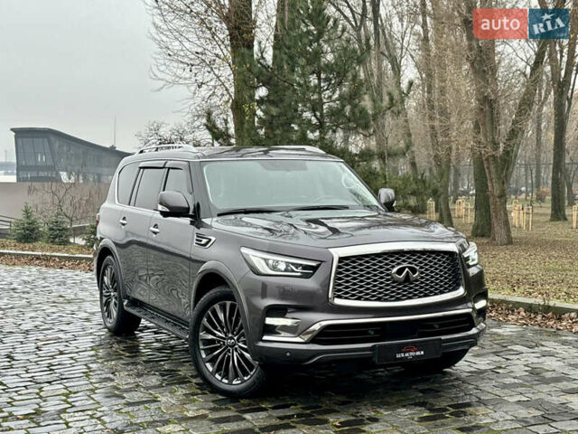 Сірий Інфініті QX80, об'ємом двигуна 5.55 л та пробігом 35 тис. км за 58999 $, фото 155 на Automoto.ua