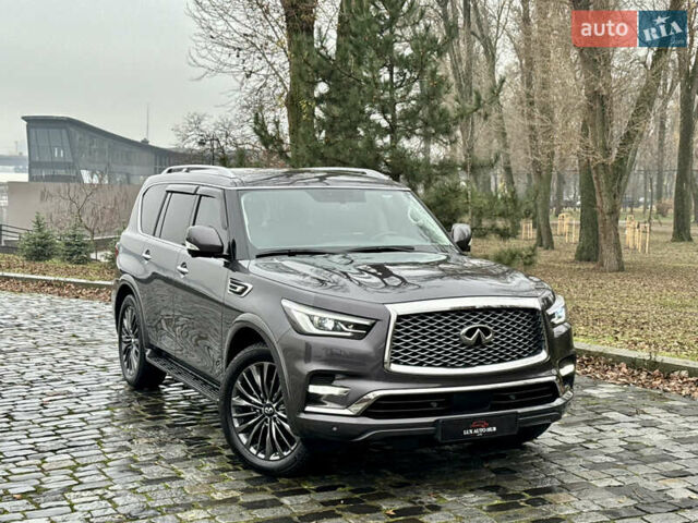 Сірий Інфініті QX80, об'ємом двигуна 5.55 л та пробігом 35 тис. км за 58999 $, фото 10 на Automoto.ua