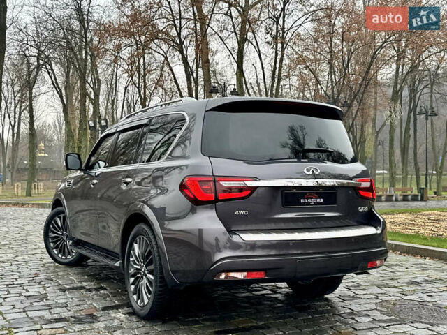 Сірий Інфініті QX80, об'ємом двигуна 5.55 л та пробігом 35 тис. км за 58999 $, фото 166 на Automoto.ua