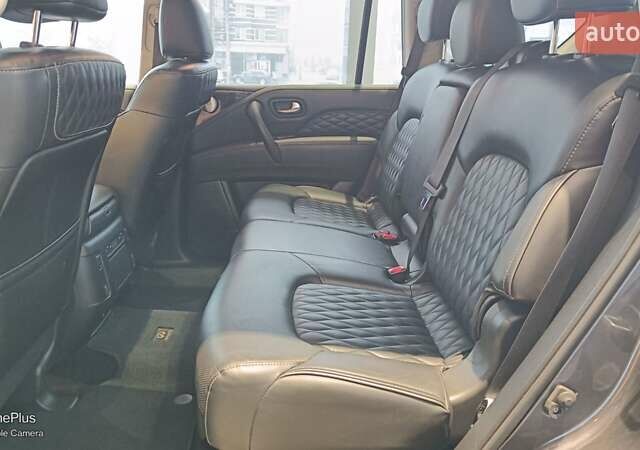 Серый Инфинити QX80, объемом двигателя 5.55 л и пробегом 98 тыс. км за 54900 $, фото 24 на Automoto.ua