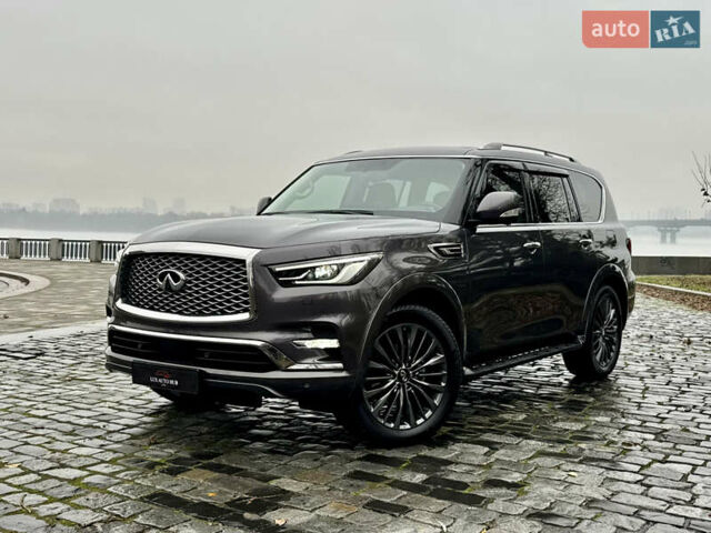 Сірий Інфініті QX80, об'ємом двигуна 5.55 л та пробігом 35 тис. км за 58999 $, фото 154 на Automoto.ua