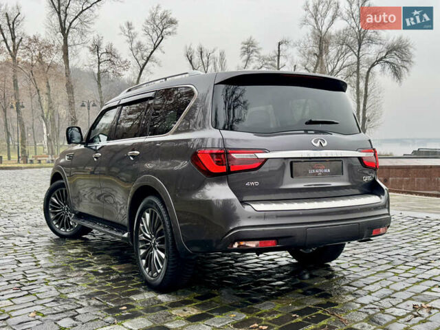Сірий Інфініті QX80, об'ємом двигуна 5.55 л та пробігом 35 тис. км за 58999 $, фото 121 на Automoto.ua
