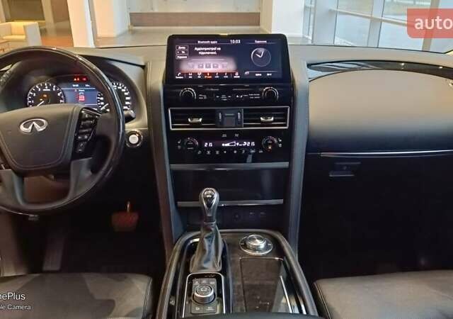 Серый Инфинити QX80, объемом двигателя 5.55 л и пробегом 98 тыс. км за 54900 $, фото 16 на Automoto.ua