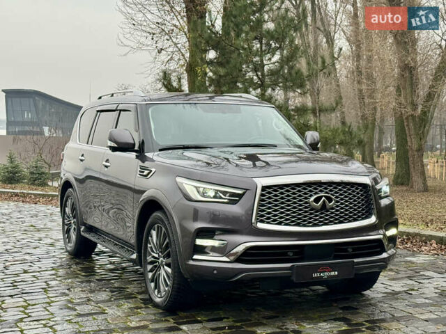 Сірий Інфініті QX80, об'ємом двигуна 5.55 л та пробігом 35 тис. км за 58999 $, фото 118 на Automoto.ua