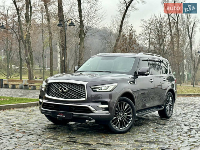 Сірий Інфініті QX80, об'ємом двигуна 5.55 л та пробігом 35 тис. км за 58999 $, фото 159 на Automoto.ua