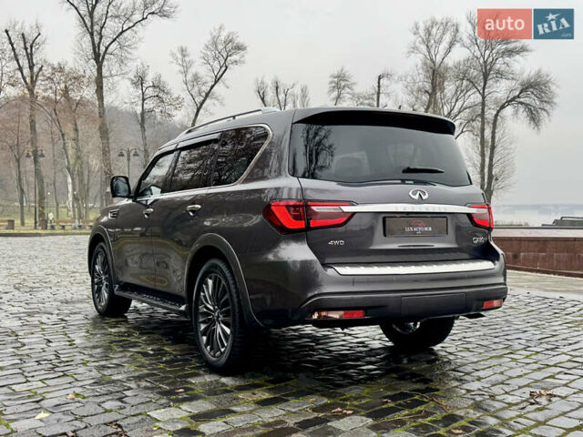 Сірий Інфініті QX80, об'ємом двигуна 5.55 л та пробігом 35 тис. км за 58999 $, фото 8 на Automoto.ua