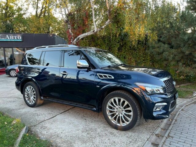 Инфинити QX80 2014 в Черновцах на Automoto.ua Синий Инфинити QX80, объемом двигателя 5.6 л и пробегом 108 тыс. км за 23900 $, фото 1 на Automoto.ua
