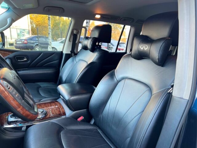 Инфинити QX80 2014 в Черновцах на Automoto.ua Синий Инфинити QX80, объемом двигателя 5.6 л и пробегом 108 тыс. км за 23900 $, фото 11 на Automoto.ua