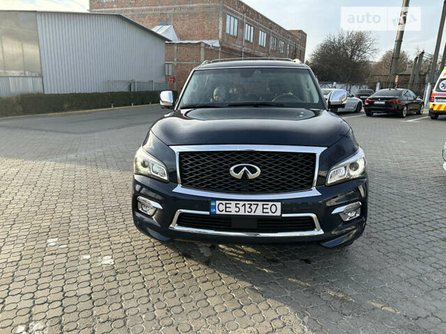 Синий Инфинити QX80, объемом двигателя 5.55 л и пробегом 105 тыс. км за 27600 $, фото 18 на Automoto.ua