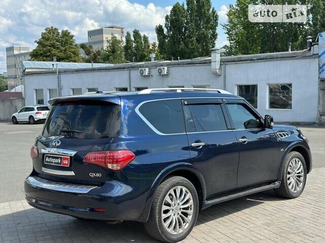 Синій Інфініті QX80, об'ємом двигуна 5.6 л та пробігом 250 тис. км за 24990 $, фото 4 на Automoto.ua