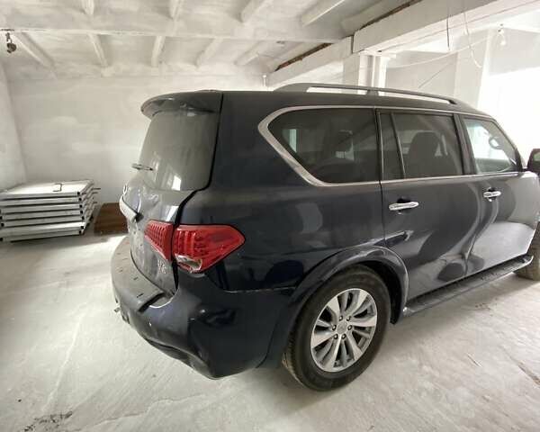 Синий Инфинити QX80, объемом двигателя 5.6 л и пробегом 85 тыс. км за 16900 $, фото 7 на Automoto.ua